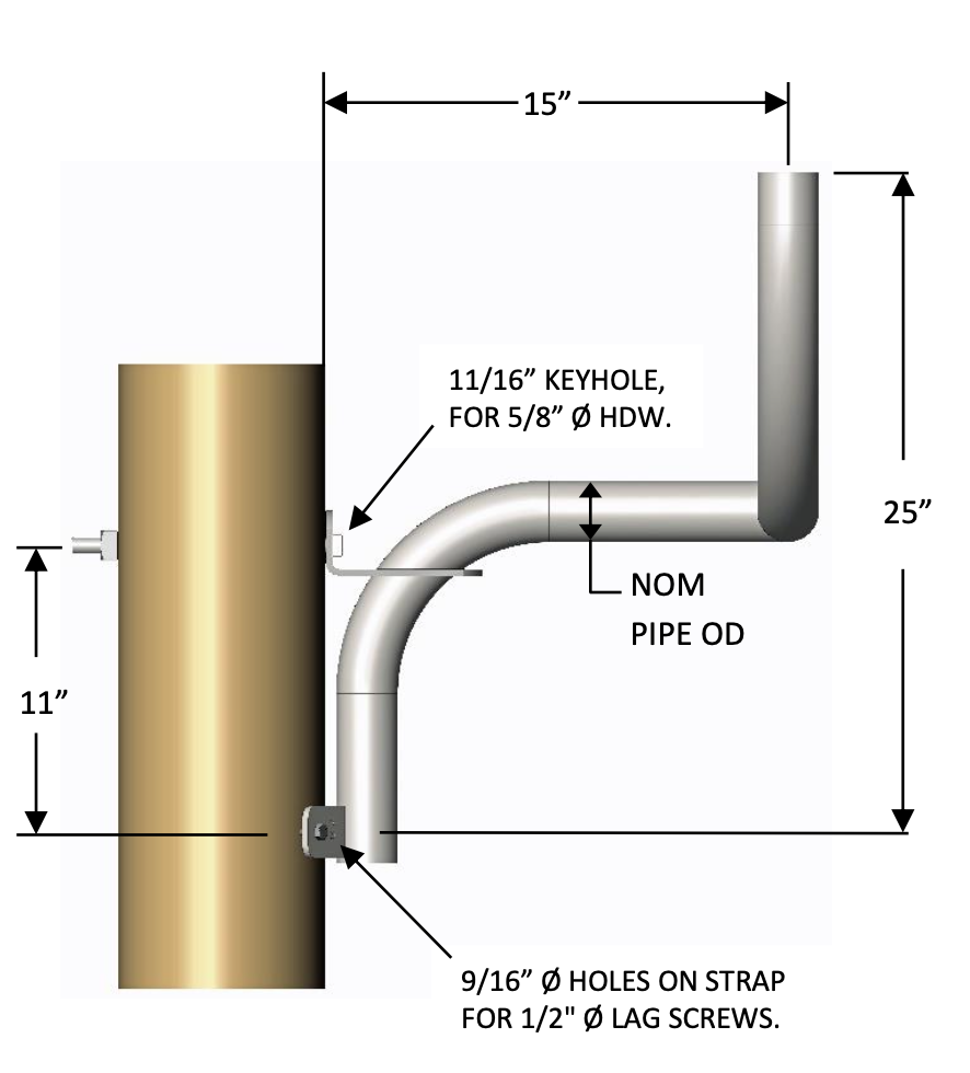 WPBH2-2-A Double Bullhorn Floodlight Unit