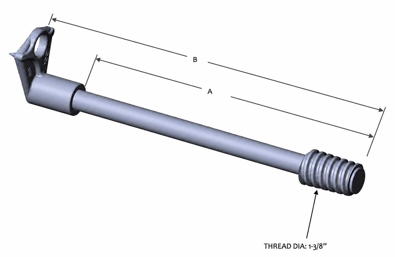 FLBB12-1.38T Down Lead Bracket