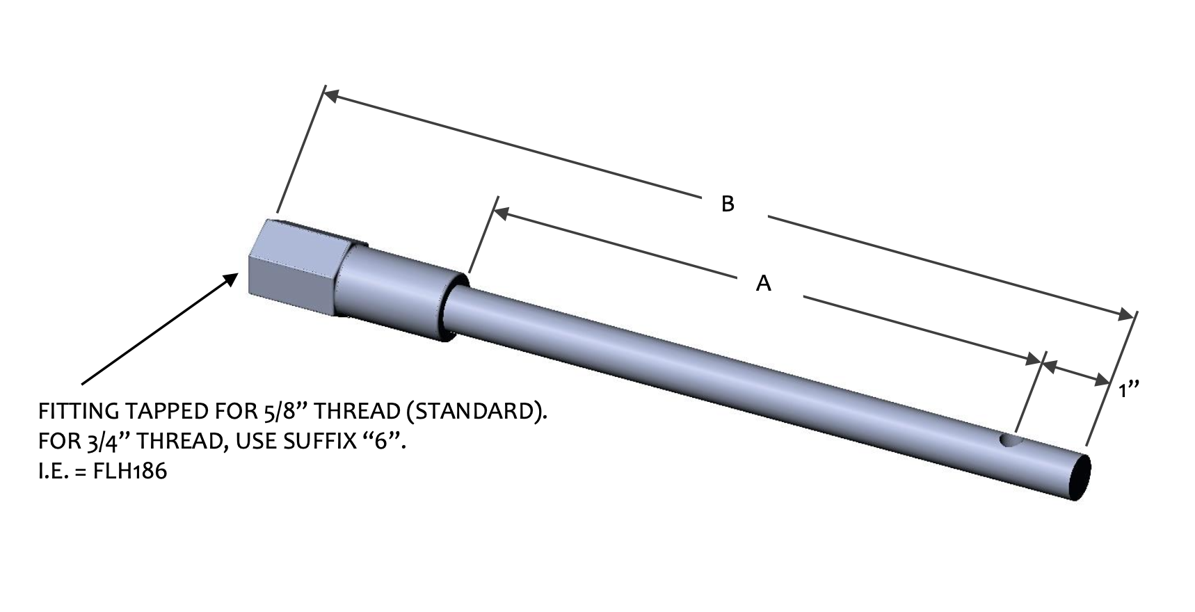 FLH125 Down Lead Bracket