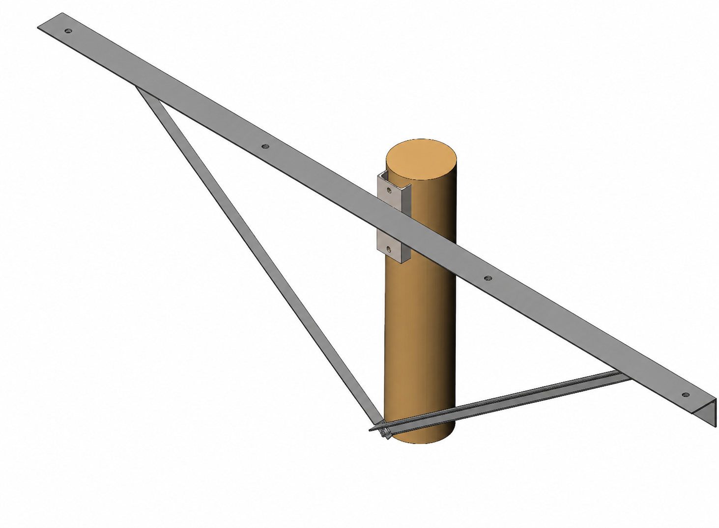 DL-4F Four Way Ball Field Lighting Bracket