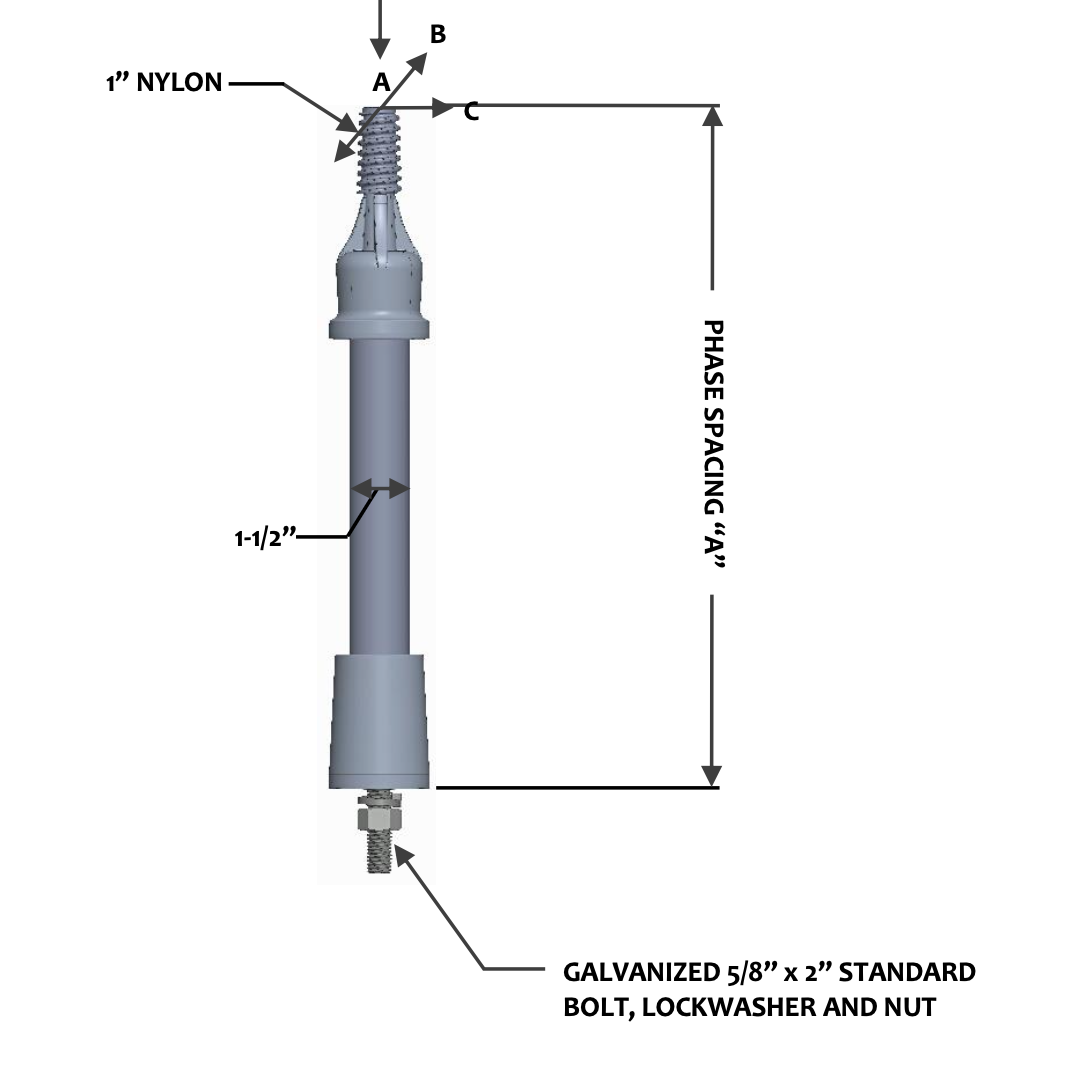 FLHJP-1-12-S1-B2 Vertical Jumper Bracket
